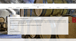 Desktop Screenshot of domainefabricegasnier.com